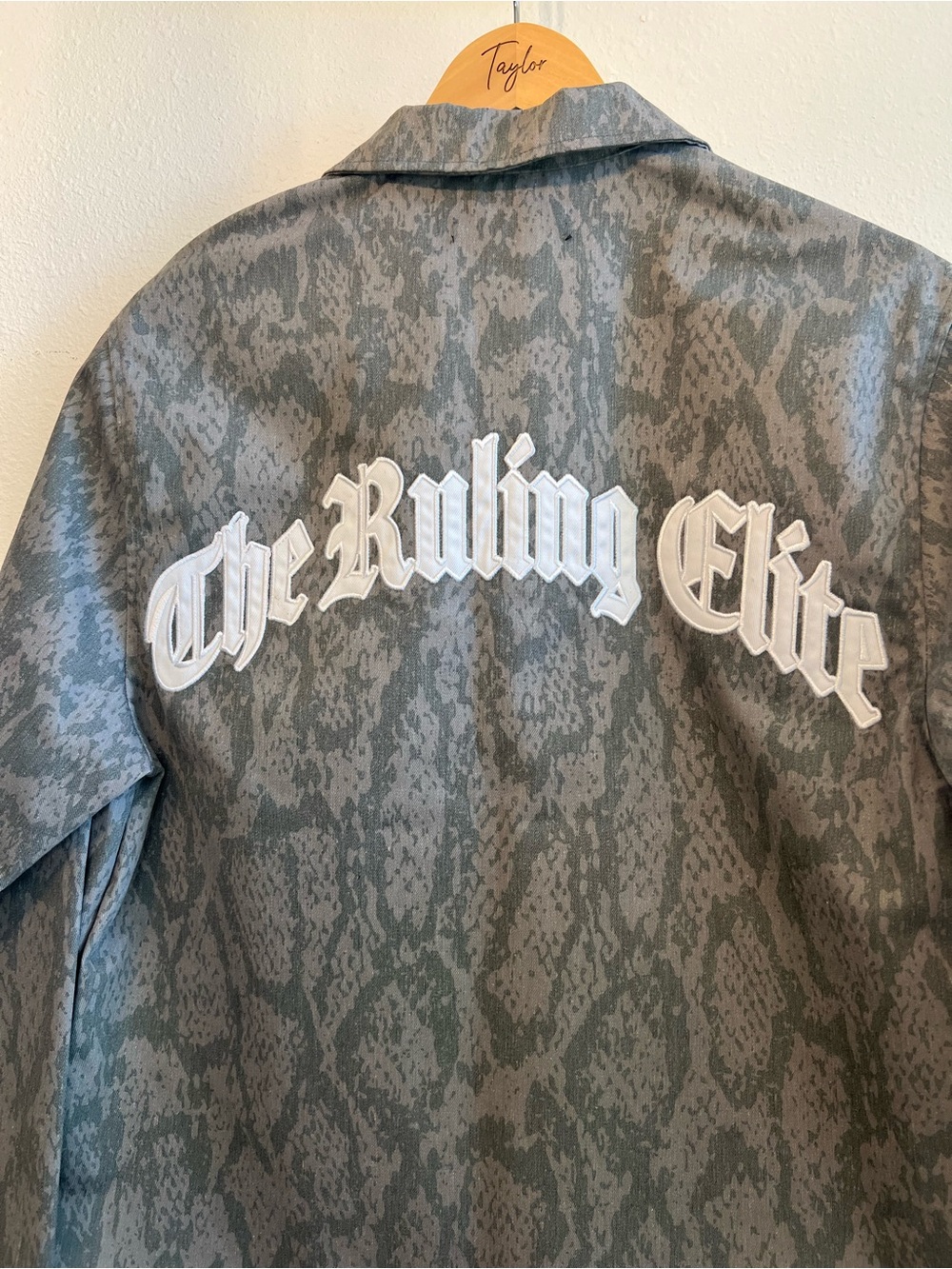 Crooks & Castles Snakeskin The Rolling Elite Jacket - Picture 6 of 6